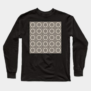 The Scream Kaleidoscope Pattern (Seamless) 3 Long Sleeve T-Shirt